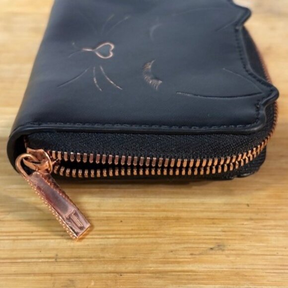 Ted Baker London Kittii Cat Zip Around Leather Wallet - Cat Lovers! - Picture 7 of 16